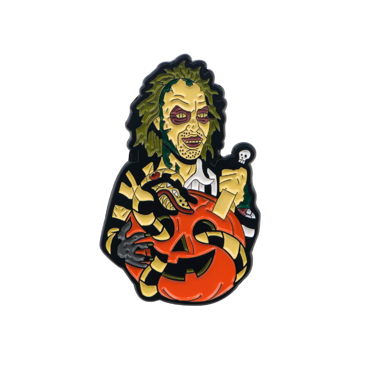 Halloween Accessories Horror Series Enamel Pin Men Women Lapel Pins for Backpack Iron Badges Brooch for Clothes Holiday Gifts