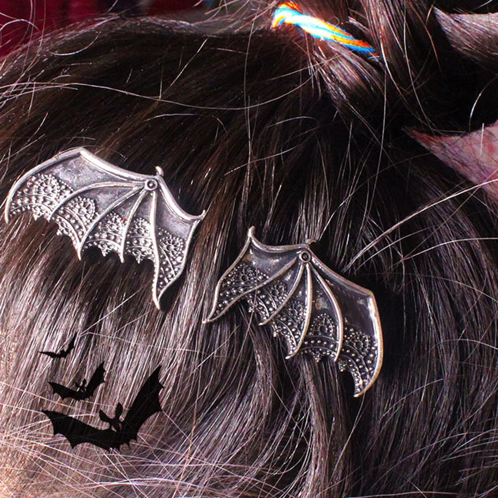 Accessories For Women Halloween Bat-Wing Hair Clip Fashionable All-match Hair Accessories For Party Hair Accessories