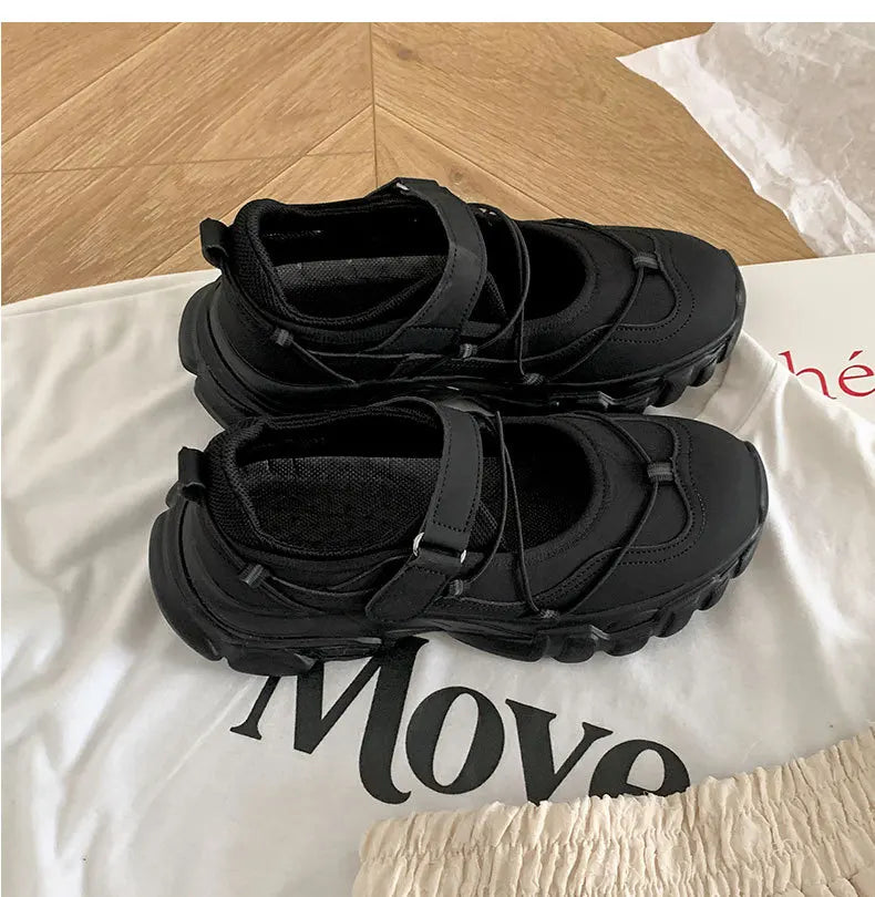 Women's Shoes Platform Female Footwear Shallow Mouth All-Match White Sneakers 2025 New Dress Casual Summer Rome