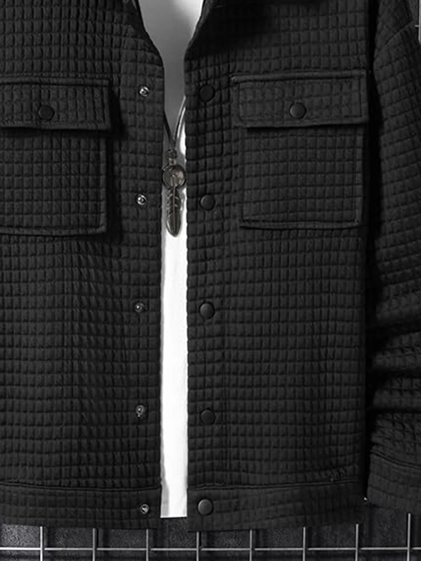 Men's Casual Plaid Jacket Coat Fashionable Outerwear Design Versatile Style Suitable for Leisure & Formal Occasions