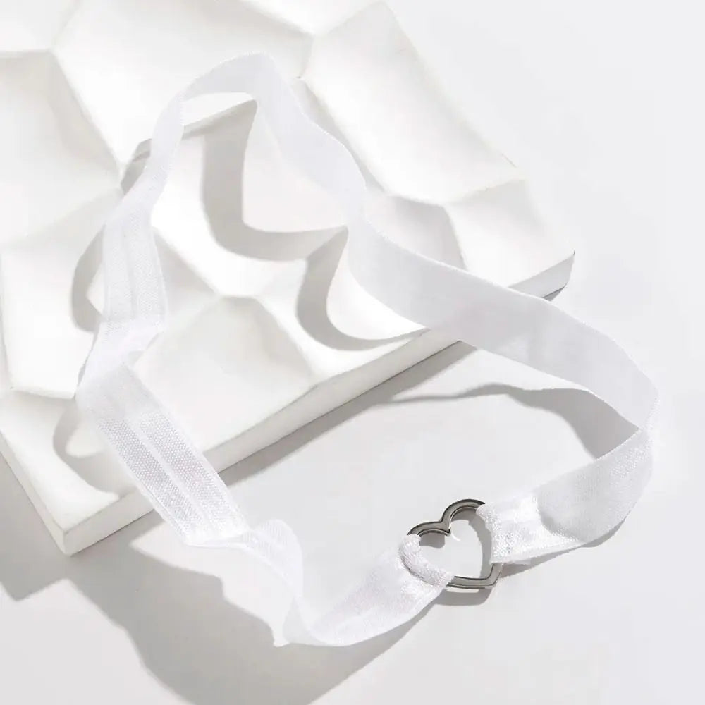 Gothic Accessories Heart Leg Chain Elastic Thigh Harness Leg Garter Straps Goth Punk Body Jewelry Women