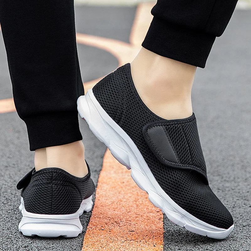 Men Orthopedics Wide Feet Swollen Walking Casual Sneakers Fashion Thumb Eversion Adjusting Soft Comfortable Diabetic Man Shoes