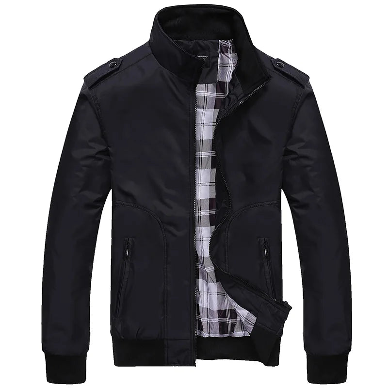 Bomber Jacket Men Rainproof Windproof Waterproof Jackets Men's Outwear Spring Male Military Coats Classic Fashion Brand Coats