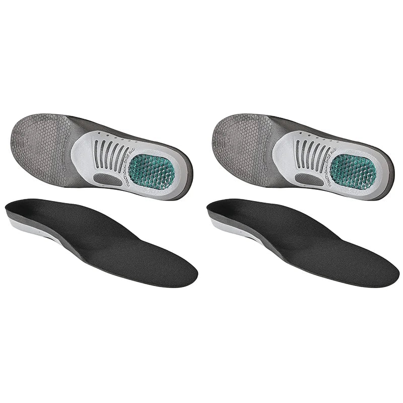 1 Pair Plantar Fasciitis Orthotic Shoe Inserts Arch Support Gel Comfort Shoe Insoles Athletic Running Insoles For Women And Men