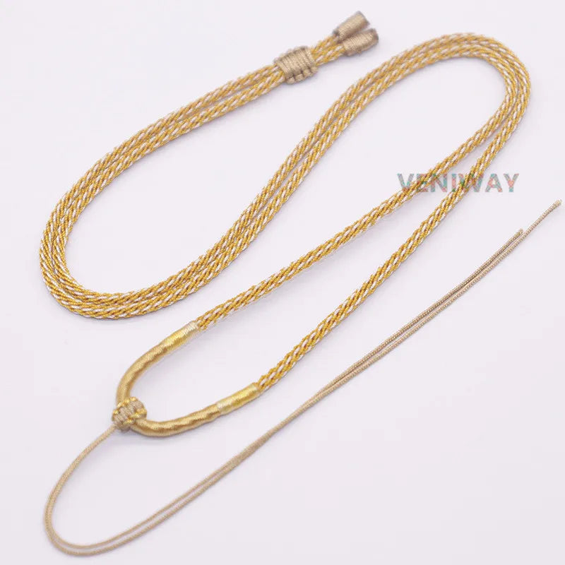 Beads Jewellery Making Hand Winding Jewelry Materials Adjustable Gold Necklace Accessories DIY Charms for Jewelry Pendants Woman