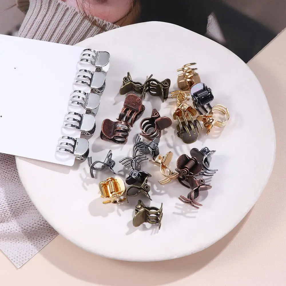 Grey Hair Accessories Headwear Hair Styling Tool Korean Style Barrette Side Bangs Clip Women Hairpins Mini Hair Clamp