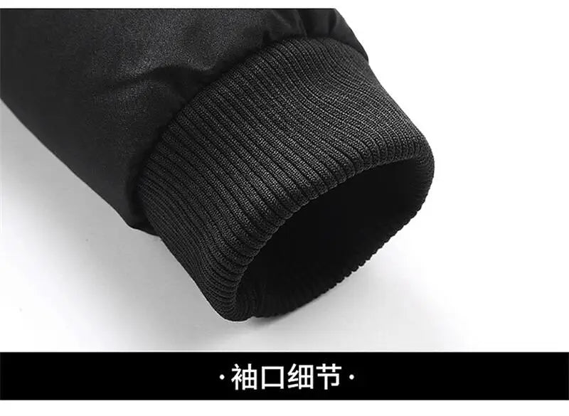 Men Down Jackets Parker Coat Parker Jacket 2025 New Thick Warm Winter Casual Cold and Waterproof Clothing Men's Puffer Jackets