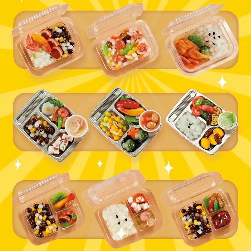 3D Pretend Play Kitchen Toys DIY Creative Cooking Interactive Toys Funny Reusable Mini Fast Food Model Toy Toddlers Girls Boys