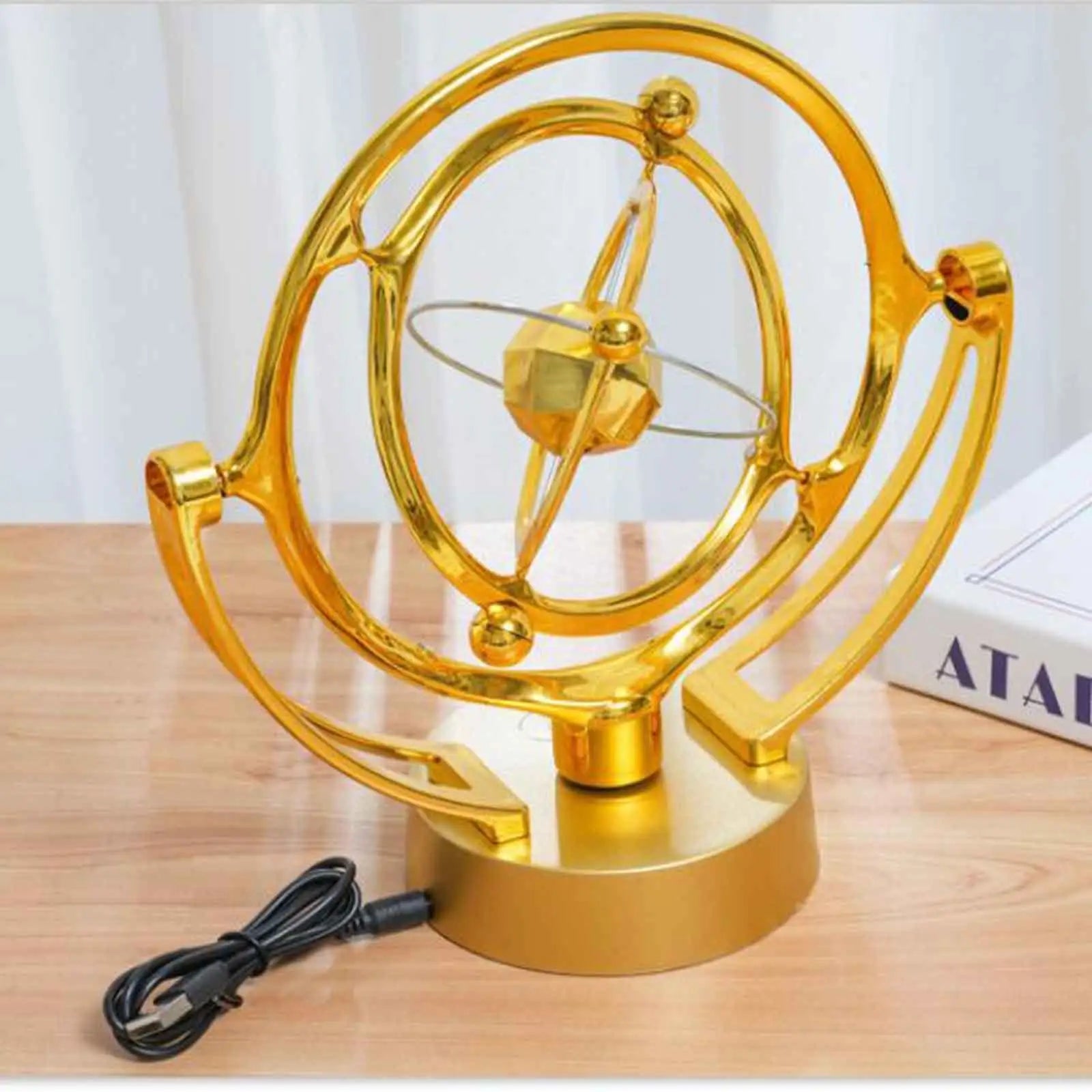 Electronic Motion Balance Balls Science Toy Ornament Decorative Classic Art