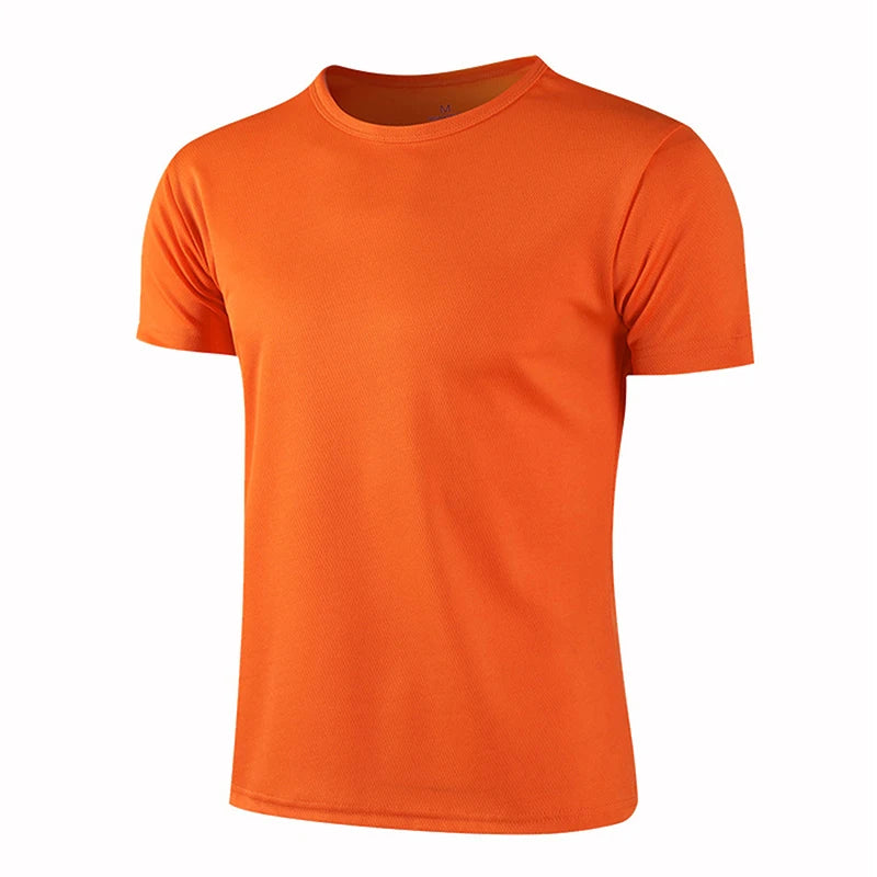 2025 Running Shirts Soccer Shirts Men's Jersey Sportswear Mens Jogging T-Shirts Quick Dry Compression Sport T-Shirt Fitness Gym