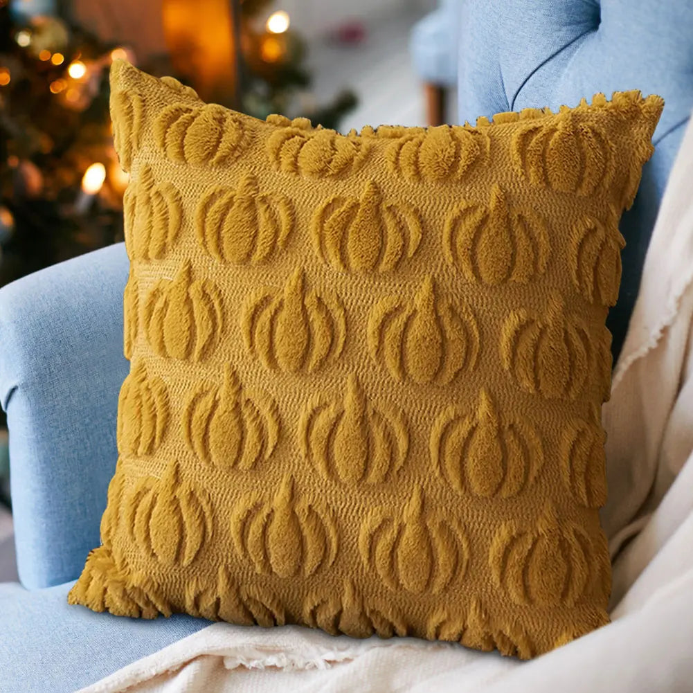 Halloween Decoration For Home Cartoon Pumpkin Bat Ghost Pillowcase Horror Soft Pillowcase Party Supplies Haloween Home Ornament