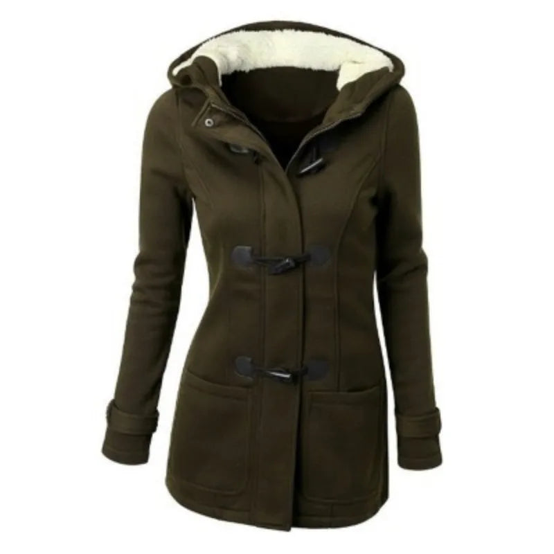 Women Basic Hoodie Jackets Autumn Women's Overcoat Zipper Causal Outwear Coat Female Hooded Coat Casaco Feminino Ladies Jacket