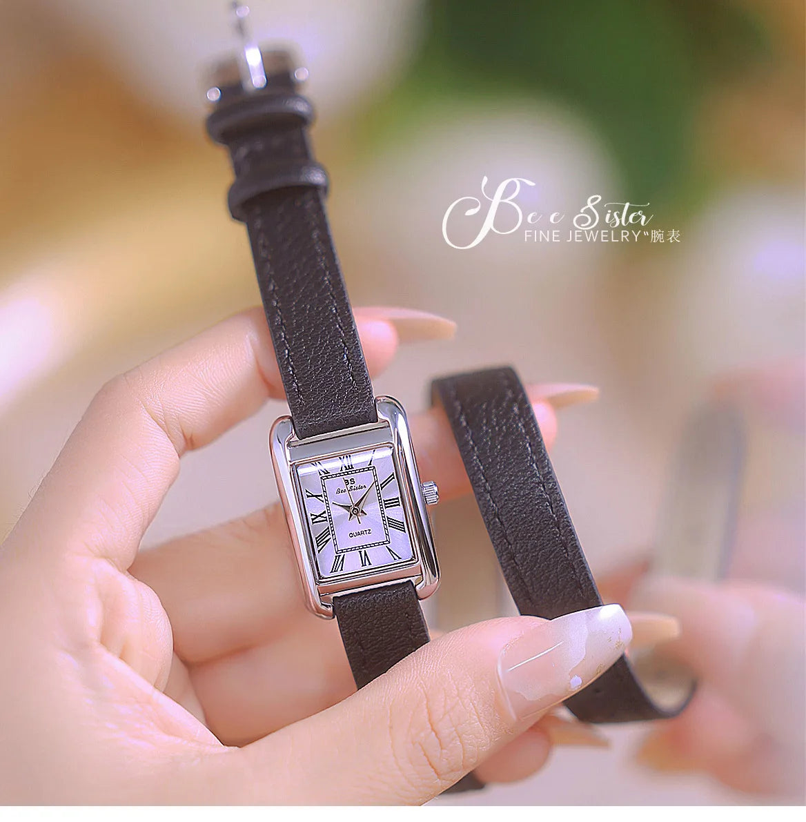 Women Watches 2025 Casual Vintage Leather Watch For Women Fashion Quartz Wristwatches Rose Gold Square Clock Gift For Girlfriend