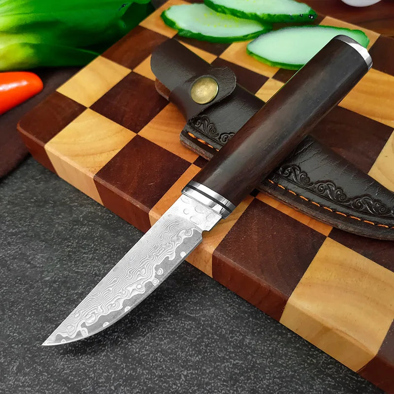 Kitchen Knife Damascus Steel Butcher Boning Knife Meat Cleaver Knife Fruit for Vegetable Fish Cutting Knife Kitchen Accessories