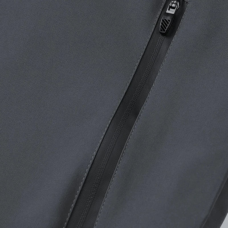 Man Waterproof Windproof Jacket Coats Men Cargo Hooded Hiking Outdoor Jackets Male Multi Pocket Sport Work Outerwear Windbreaker