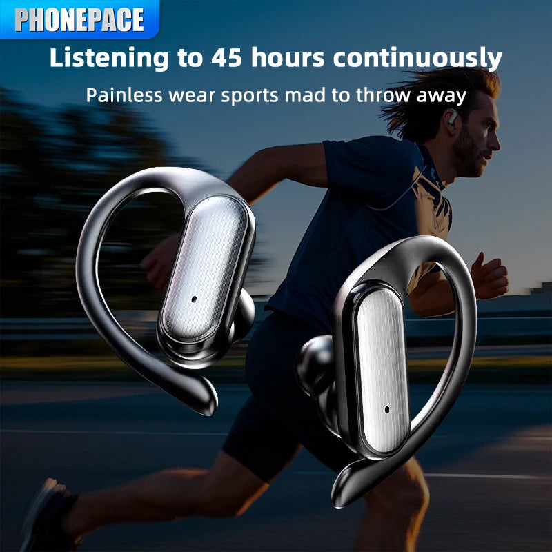 Wireless Bluetooth A520 Headset HD Sound Quality Stereo Universal Headset Touch Light Mini High Quality Earplugs Anti-Sweat