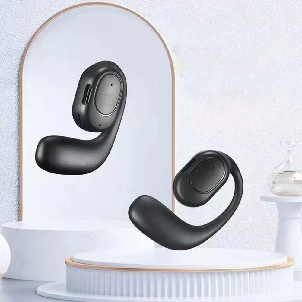 Bluetooth 5.3 Headphone Wireless Ear Hook Earphone HiFi Stereo Noise Reduction Headset HD Call Earbuds For Huawei