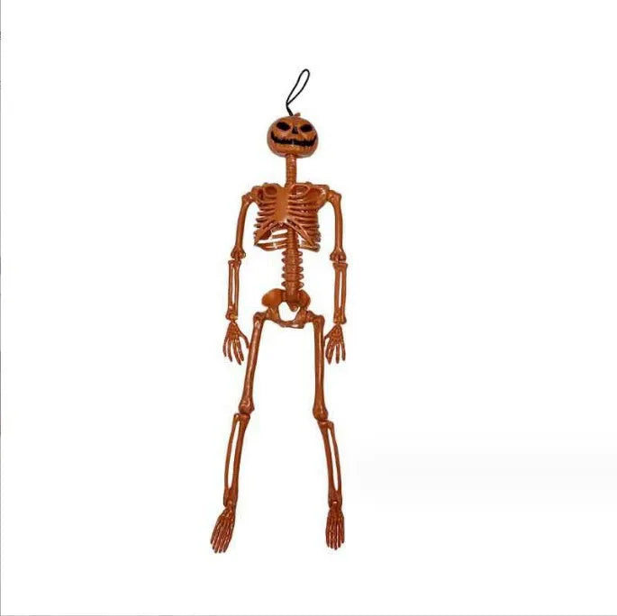 Halloween Human Skeleton 40CM Movable Skeleton, Human Skeleton Halloween Horror Decorations, Haunted House Horror Props