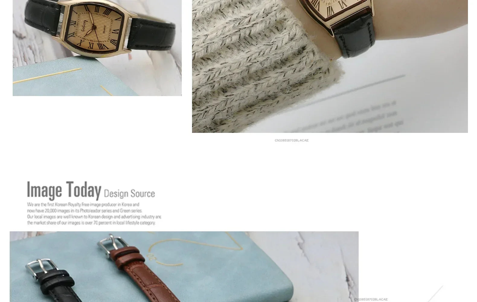 Watch for Women Small Ladies Wristwatches Brown Retro Vintage Leather Bracelet Watch Black Quartz Wristwatches Reloj Mujer