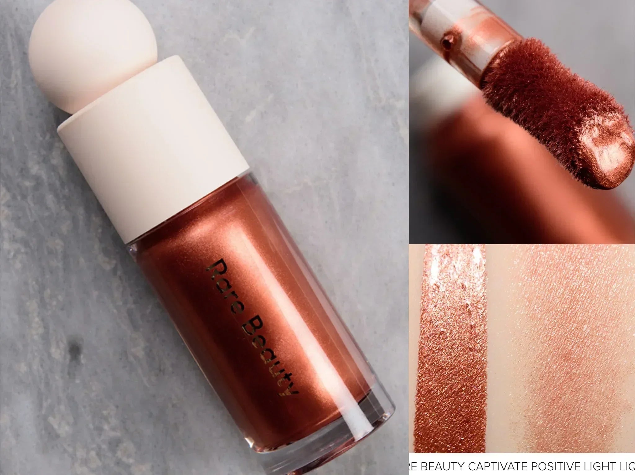 Rare Beauty Red Lip Water-photosolid Blusher Cream Face Highlight Powder Moisturizing Long-lasting Lipsitck Happy Honesty Makeup