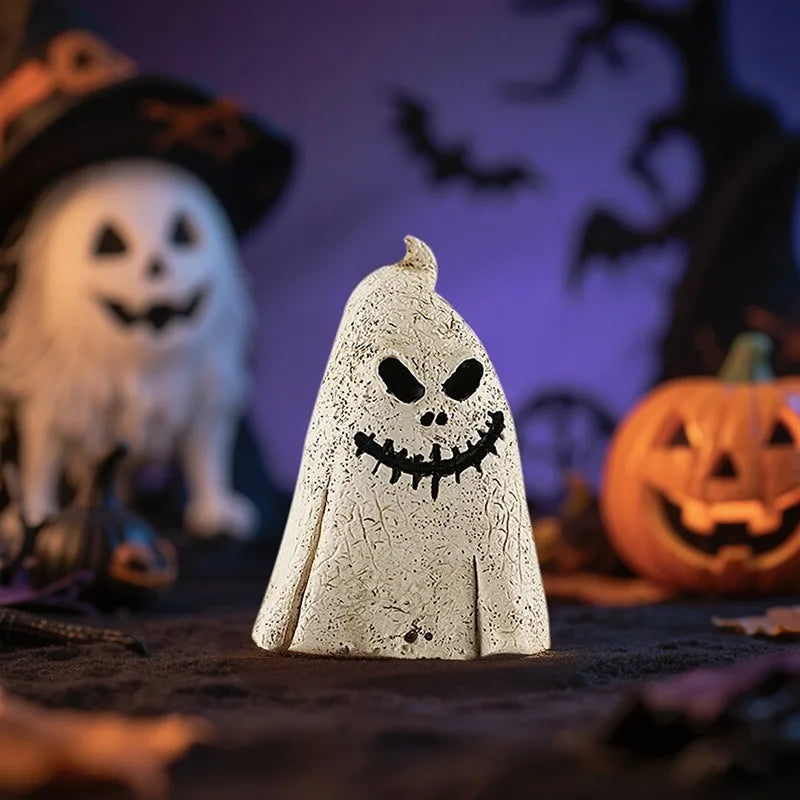 Halloween Table Ornaments Pumpkin Head Mummy Cross Ghost Festival Party DIY Tide Play Decor Happy Halloween Day 2025
