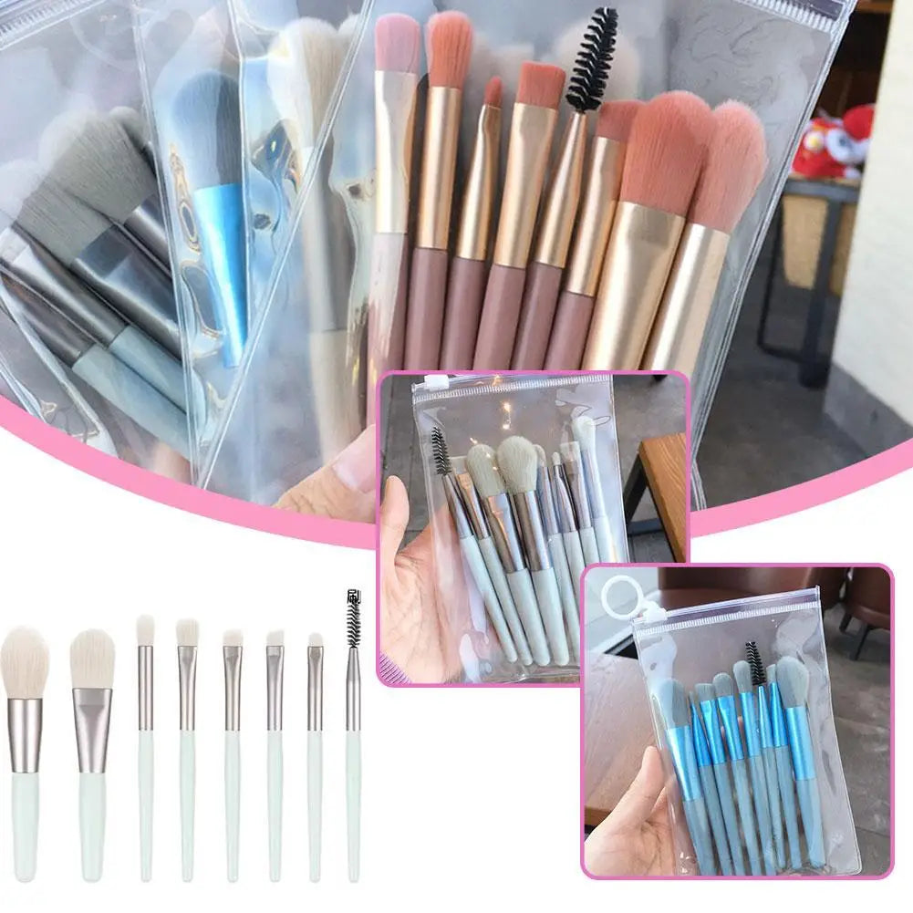 Makeup Brush Set Foundation Concealer Powder Eyeshadow Blush Brush Cosmetic Beauty Tool for Face