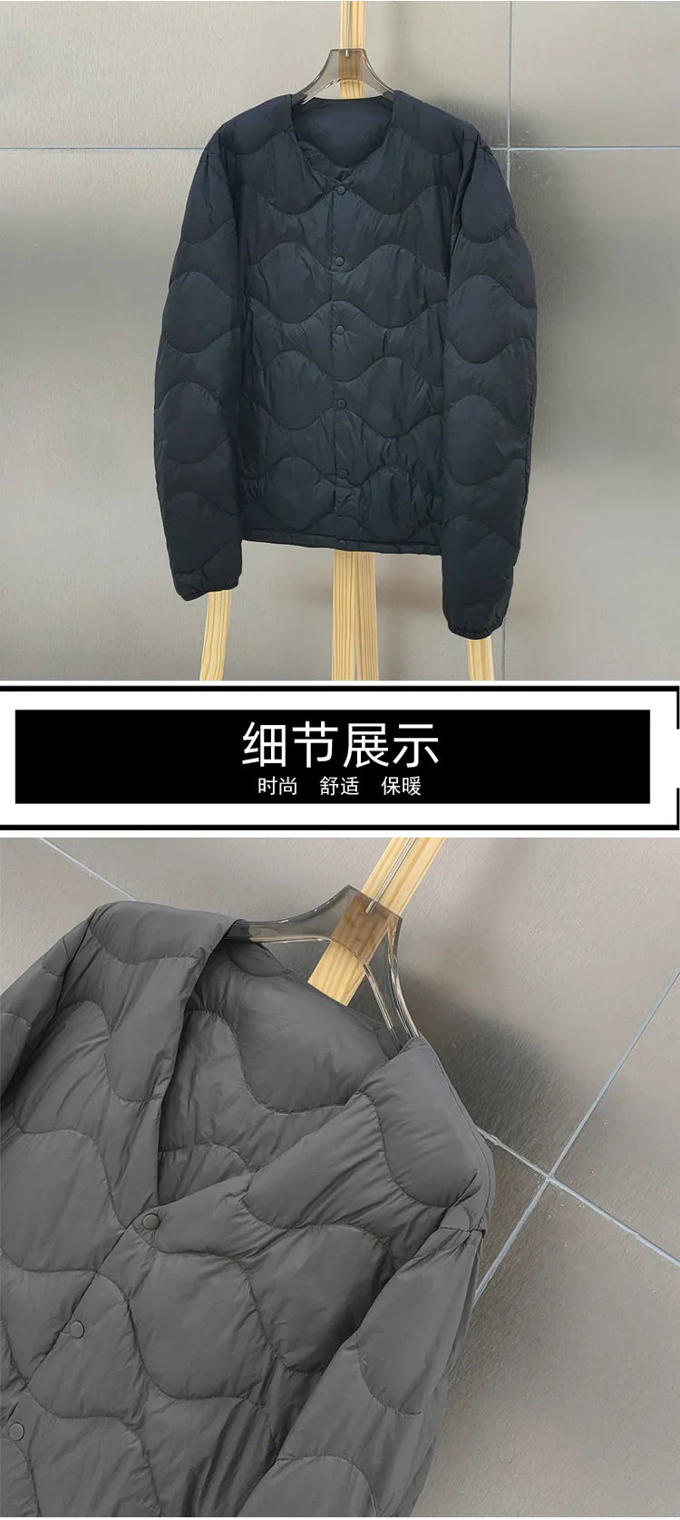 New Coats and Jackets Men's Lightweight Down Vest V-Neck Jacket Very Warm Winter Man Jacket Warm White Duck Down Man Windbreaker