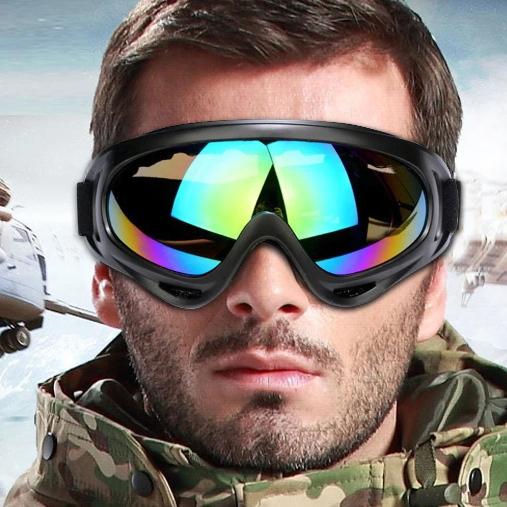 Winter Windproof Ski Goggles Snowboarding Men's Glasses Snowmobile Goggles Outdoor Sports Skiing Winter Ski Sports Accessories