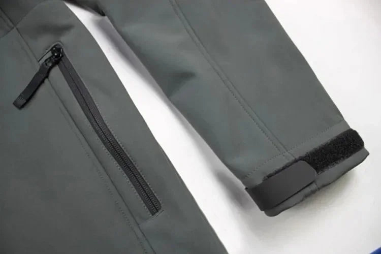 Tactical Jackets Men Outdoor Waterproof Hood Windbreaker Work Wear Soft Shell Multi-pockets Hunting Motorcy Tops Winter