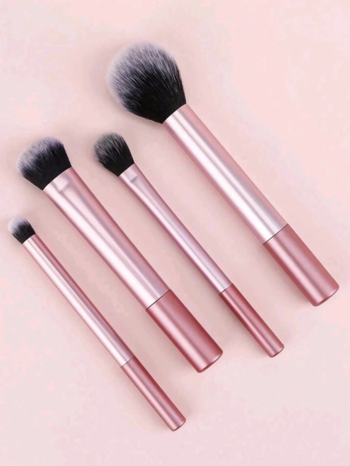 4 Makeup Brushes, Long Tube Makeup Brush Set, Multi-Color Makeup Brushes, Beauty Tools, Foundation Brush, Loose Powder Brush, Highlight Brush, Contour Brush, Eye Shadow Brush, Eye Makeup Brush, Concealer Brush, Blush Brush