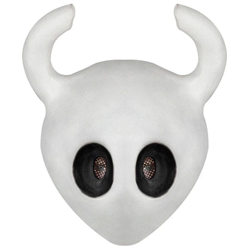 Halloween  Prop Hollow Knight Mask Game Cosplay Latex Helmet Halloween Novelty Lovely Costume Dress Up Adventure Funny Toy Gift