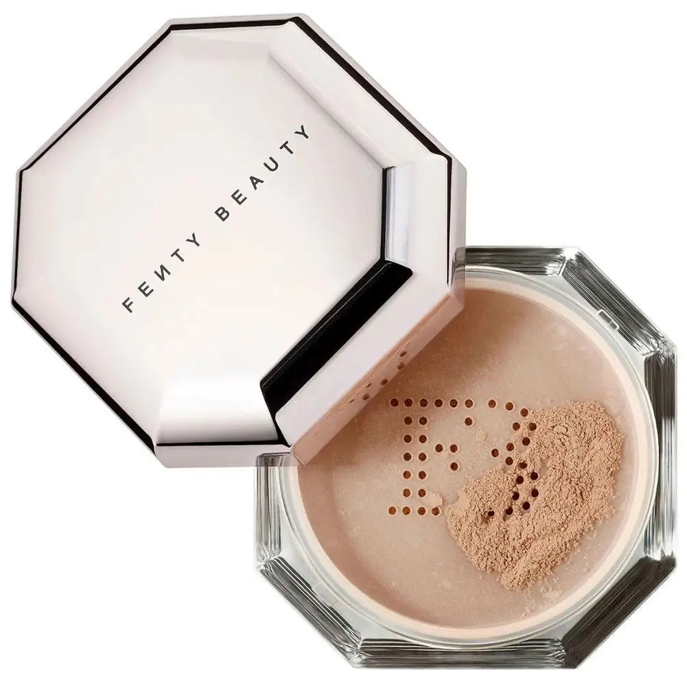 Fenty Beauty Blurring Delicate Setting Powder Lasting Without Shedding Makeup Control Oil Locking Moisture Create Zero Pore Base
