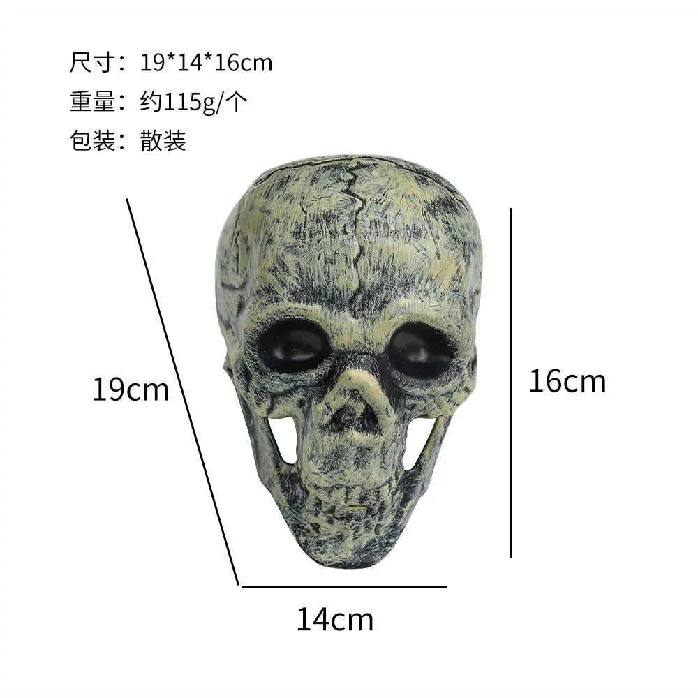 Halloween Human Skeleton 40CM Movable Skeleton, Human Skeleton Halloween Horror Decorations, Haunted House Horror Props