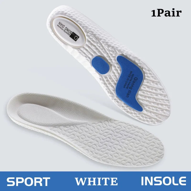 Sport Insoles for Feet Soft Shock Absorption Inserts Template Orthopedic Plantar Fasciitis Insole for Shoes Man Women Shoe Sole