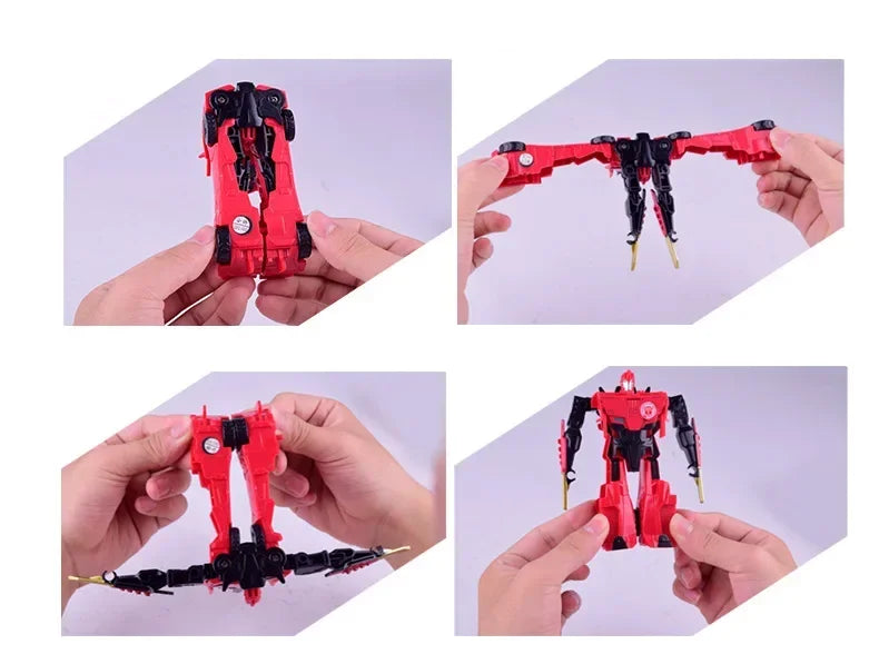 Metamorphic Toys Car Children'S Birthday Gift Action Doll Toys Mini Metamorphic Car Education Toys Children'S Toys