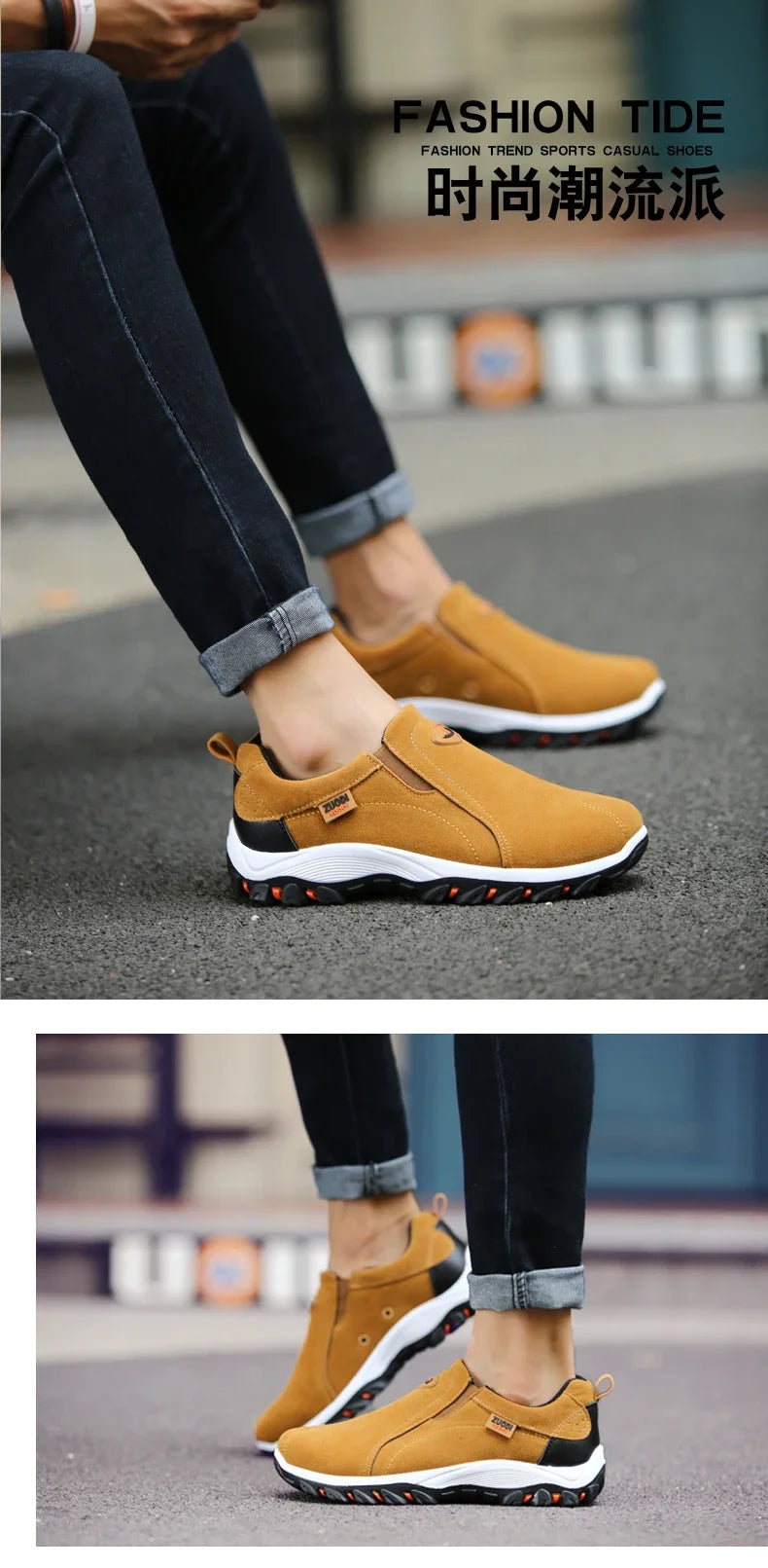 2025 New Men's Casual Sports Shoes for Outdoor Walking, Lightweight, Fashionable, and Comfortable Shoes, Size 38-50 Plus