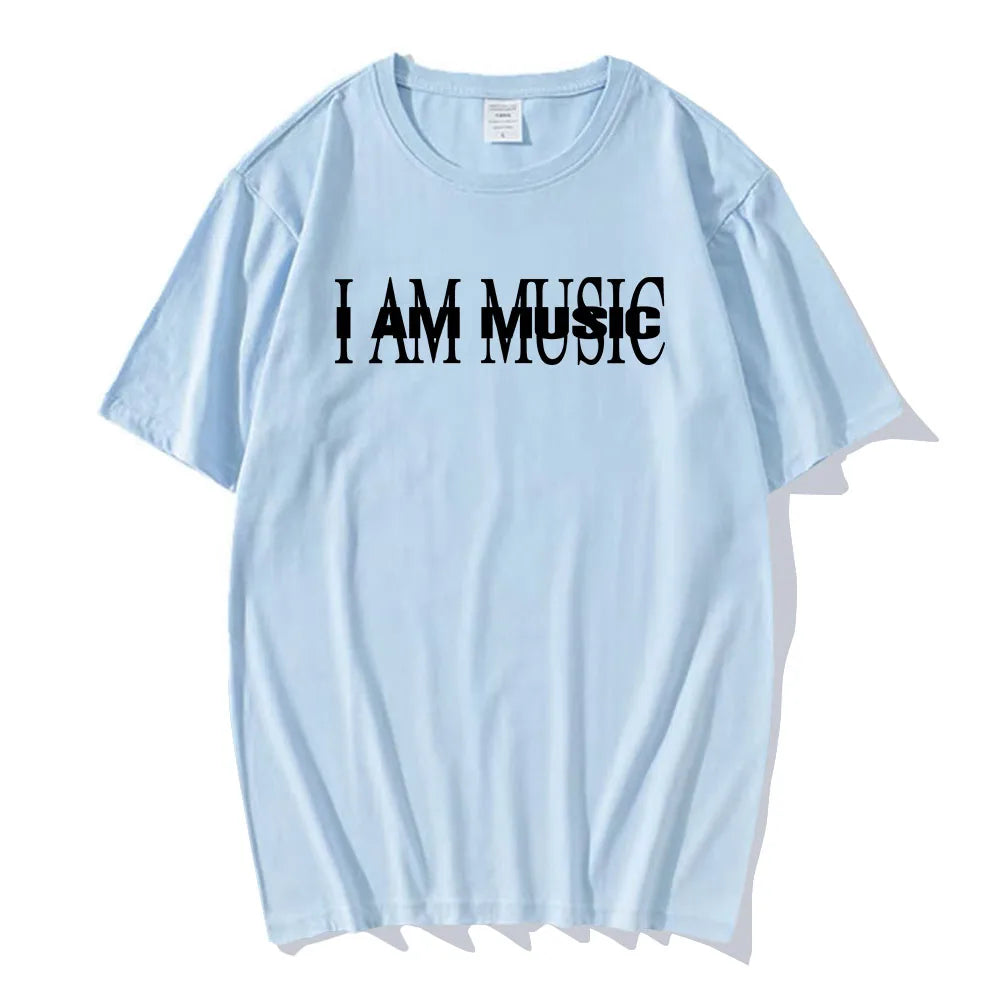 Men Tees I Am Music Album Playboi Carti T-shirt 2025 New Album Printing Tshirts Summer Cotton High Quality Tee-shirt O-neck Tops