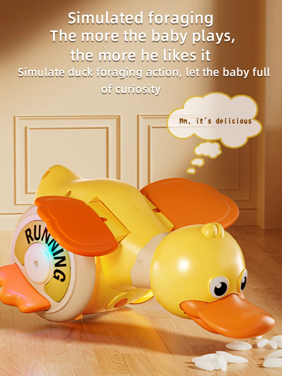 Kid Electronic Pet Toys Dancing Duck&Octopus Musical Penguin Baby Crawling Toys Toddler interactive Toys Tummy Time Gifts