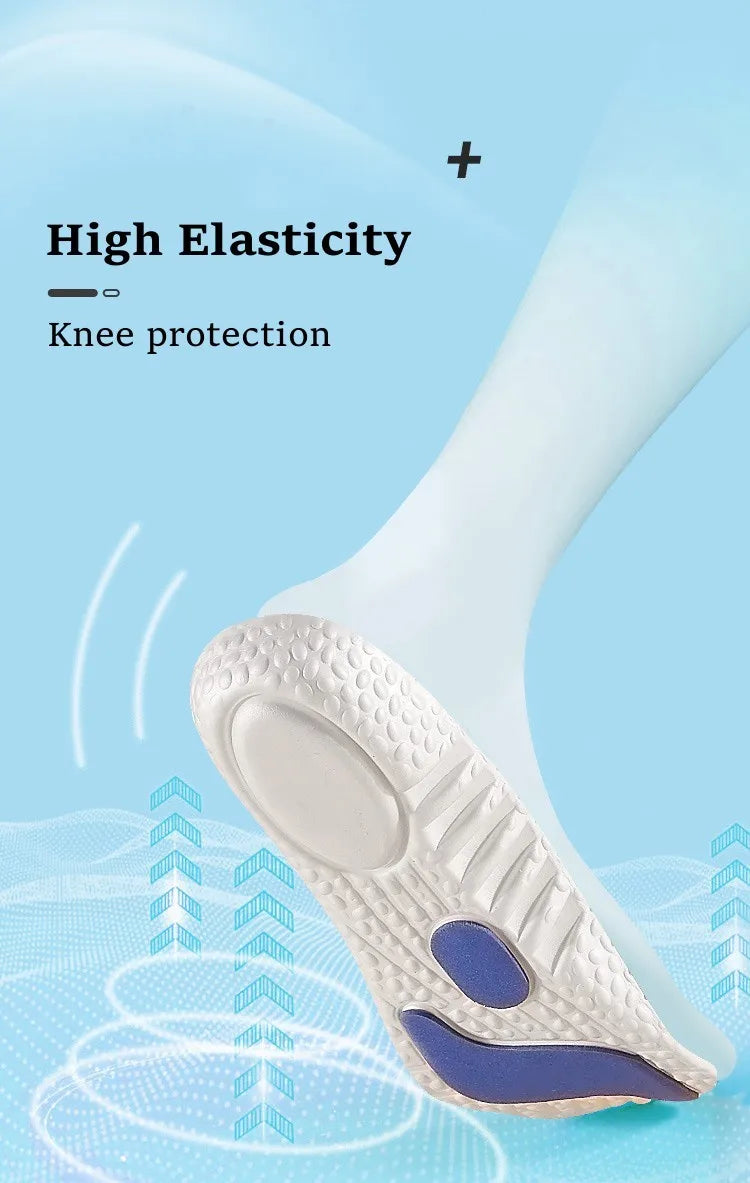Sport Insoles for Feet Soft Shock Absorption Inserts Template Orthopedic Plantar Fasciitis Insole for Shoes Man Women Shoe Sole