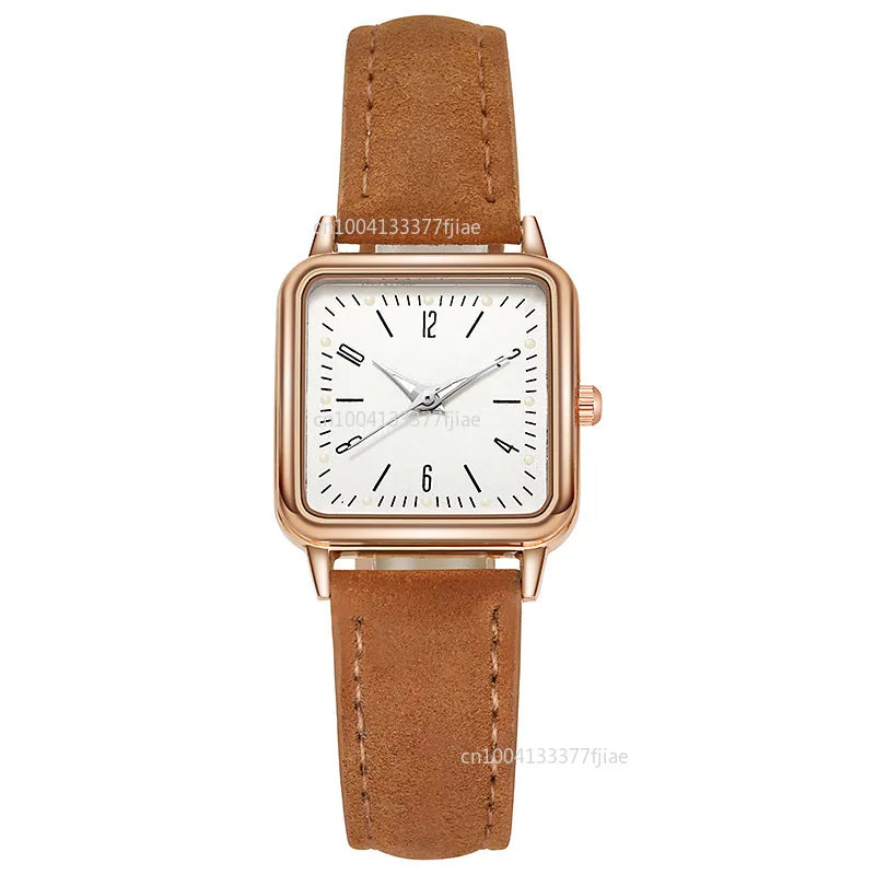 Women Watches Luminous Leather Strap Digital Wristwatches Ladies Quartz Watch Casual Clock Gift  Reloj Mujer Watches for Women