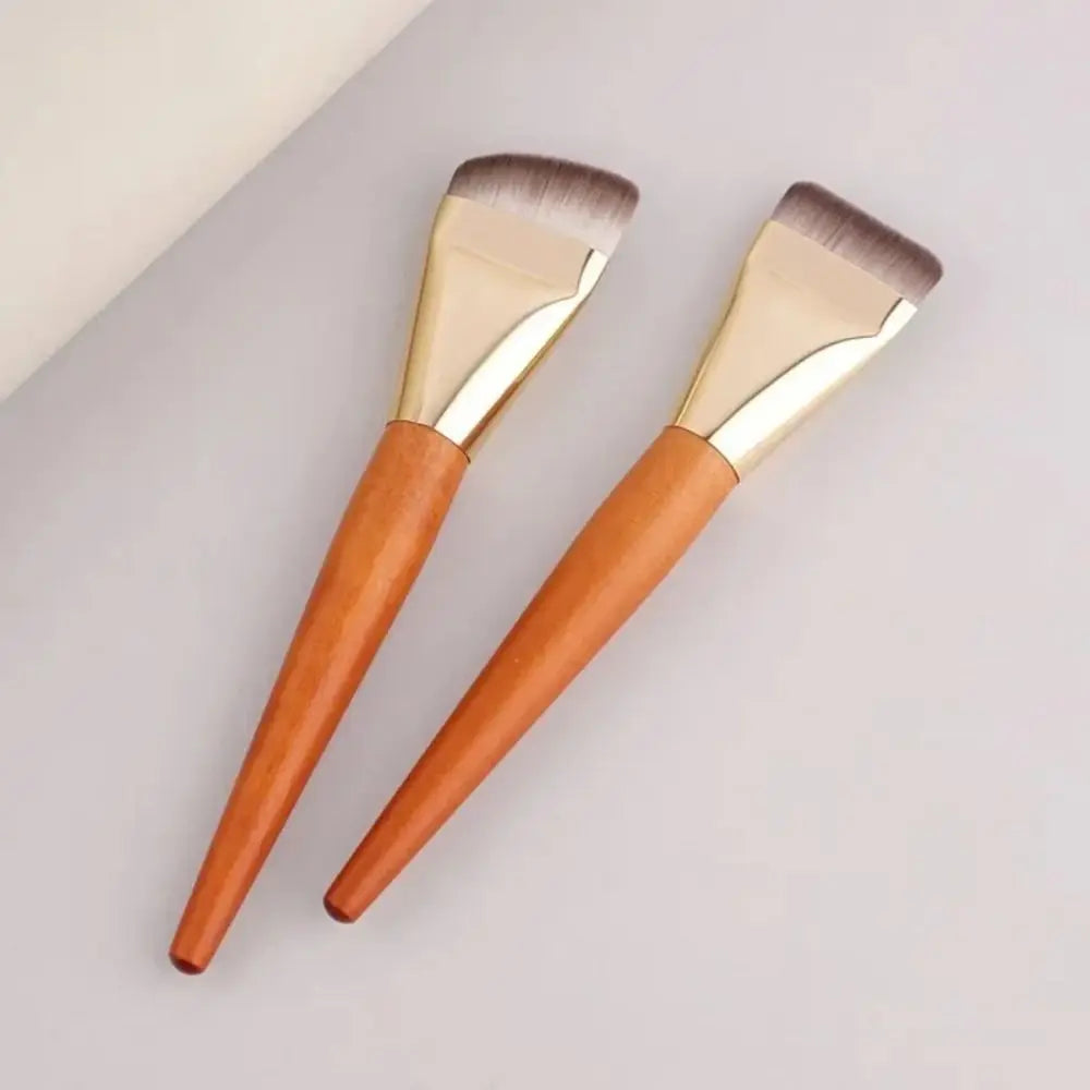 Make Up Tools Ultra Thin Foundation Brush Smooth Soft Flat Contour Brush Bevel Design Lightweight Makeup Brushes Women