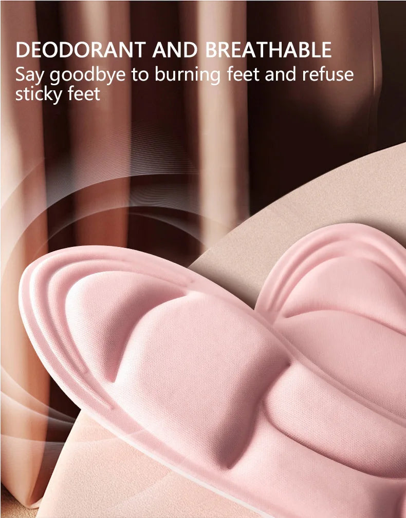 5D Massage Memory Foam Insoles For Shoes Sole Breathable Cushion Sport Running Insoles For Feet Orthopedic Insoles