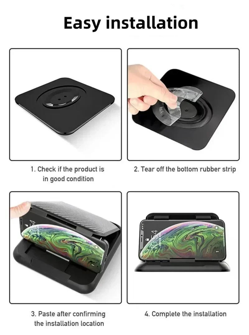 Car Phone Holder GPS Navigation Dashboard Phone Holder Stand For VW GTI Polo Golf Passat Tiguan Arteon Touareg Caddy Jetta