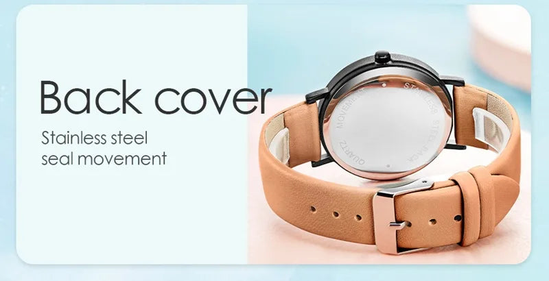 Women Watch Creative Wristwatch Ladies Watch Rotate  Leather Band Wristwatches Clock Montres Femme Reloj Mujer Relogio Feminino