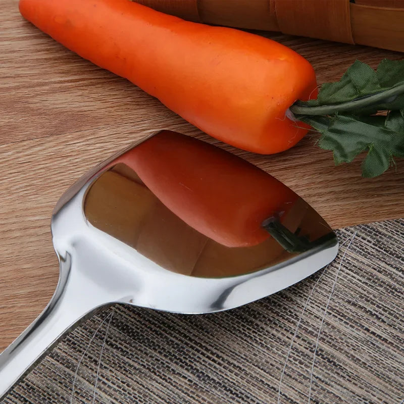 Kitchen Utensils  Stainless Steel Spatula Soup Spoon Shovel Thickened Anti-scalding Rice Spoon Frying Shovel Utensils Kitchen