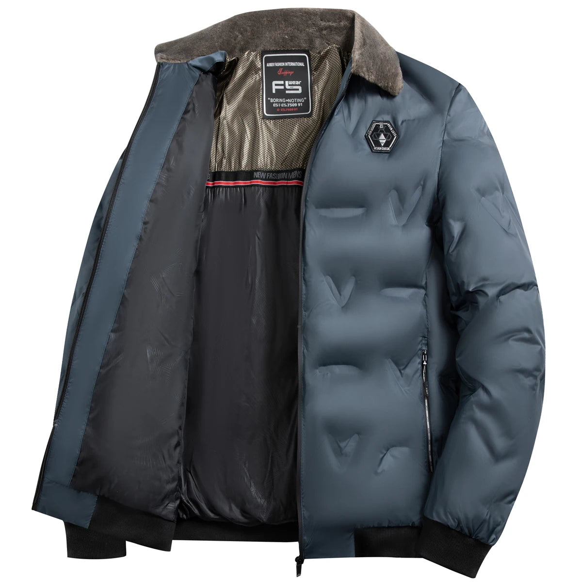 Male Jacket Men's Fashion Windbreaker Parka Coat Autumn Winter Overcoat Windproof Casual Warm Hombre New Streetwear Outdoors