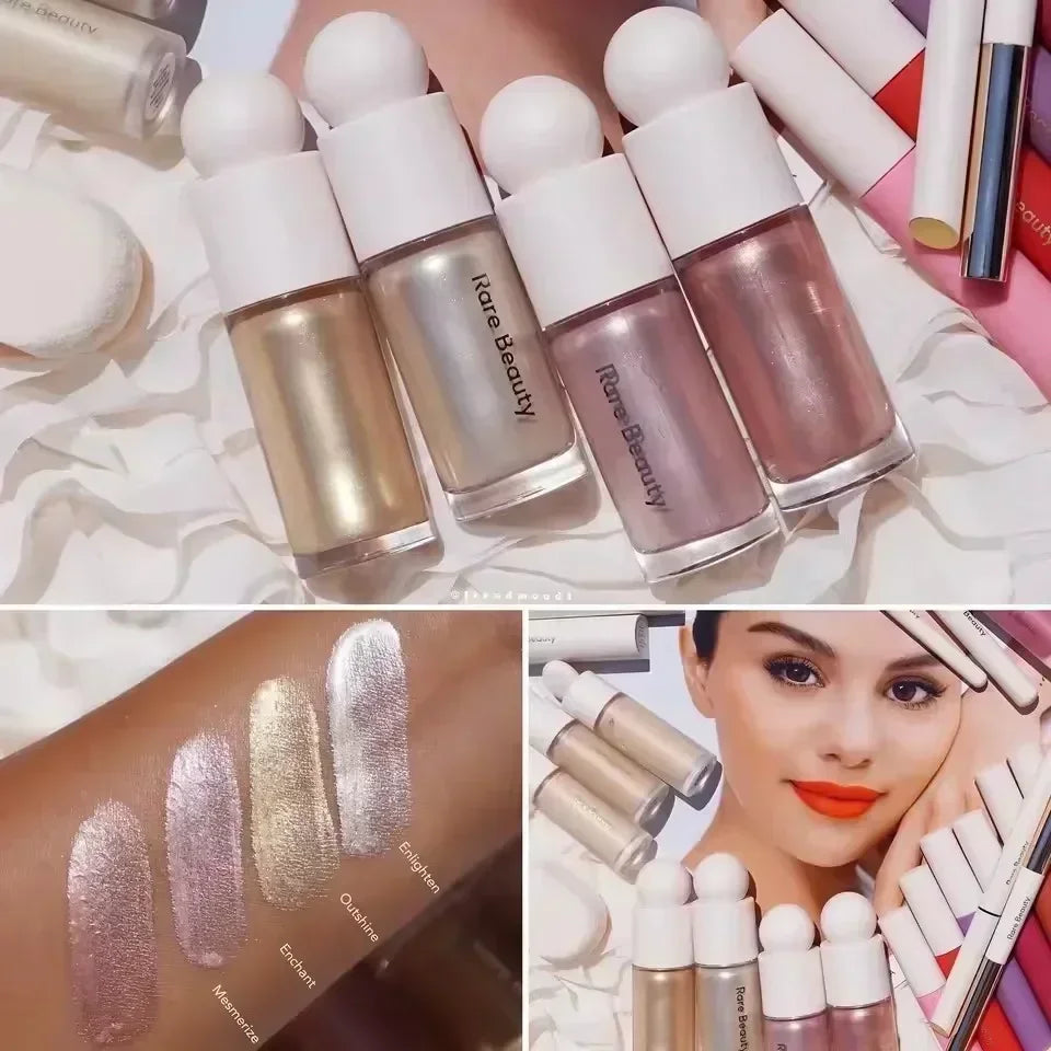 Rare Beauty Liquid Blush Lip Gloss Luminizer Blusher Long Lasting Moisturizing Nutrient Light Repair Lipstick Nature Face Makeup