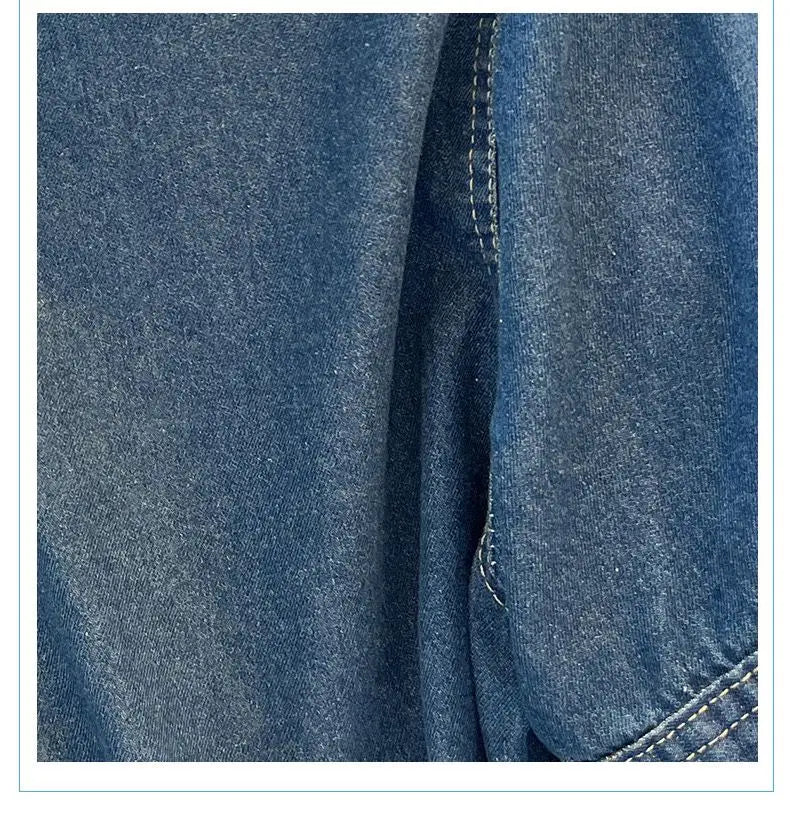 Streetwear Women's Denim Jackets Short Sleeve Summer Jean Jacket Outwear Ropa Mujer Fashion Retro Vintage Coat Cropped Tops