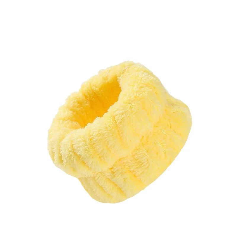 Winter Wash Face and Wrist Band Absorb Water Sports Sweat Wiping Bracelet Hairband Moisture Proof Sleeve Wrist Guard Wholesale