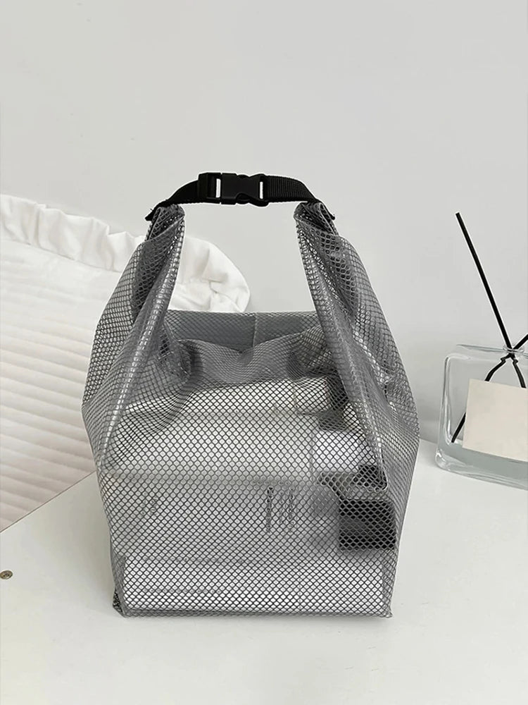 Waterproof Storage Bag, Fitness Clothing, Swimming Bathroom, Large Capacity Drawstring, Men's And Women's Outdoor Toiletries Bag